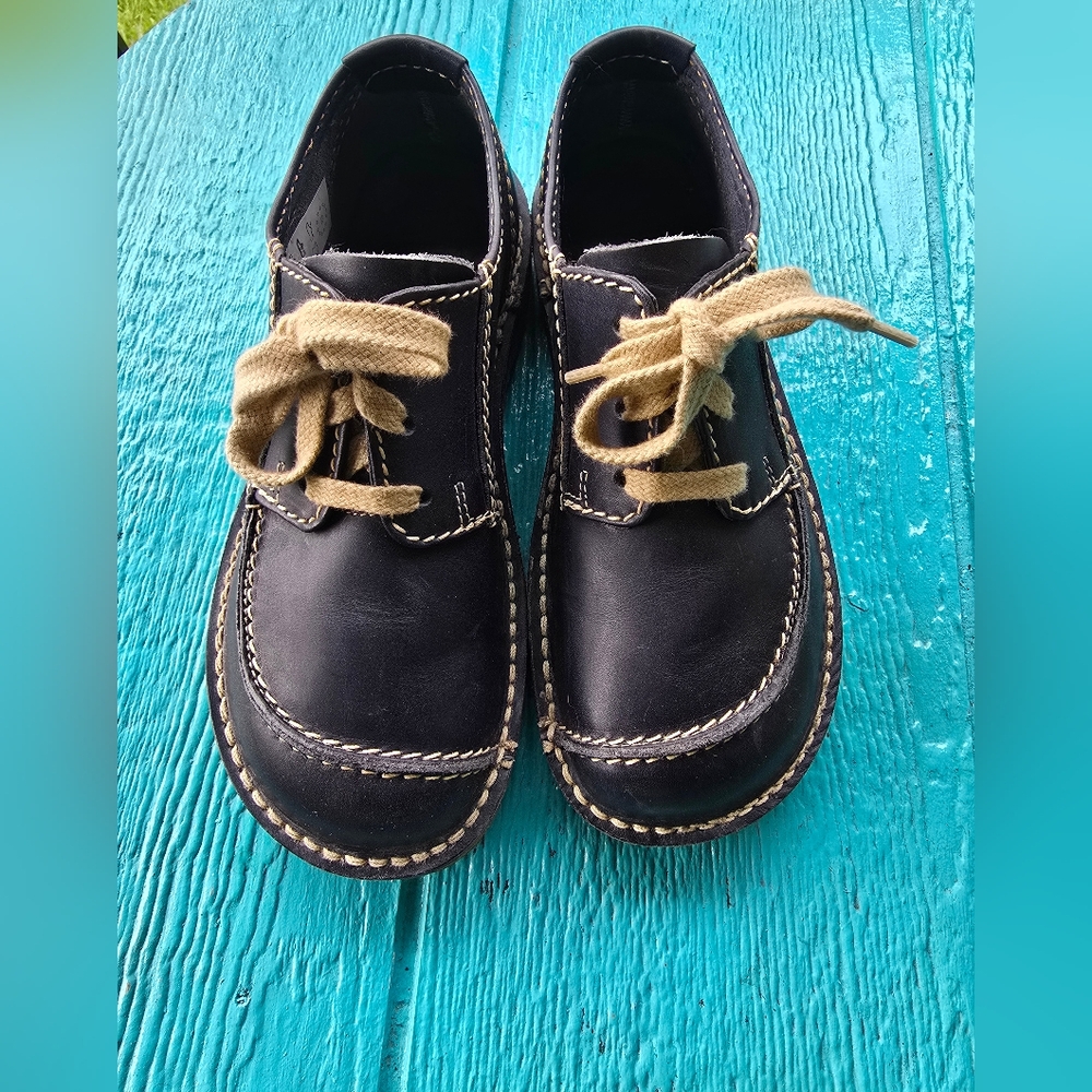 Duckfeet Fen Slate Leather Shoes Sz 40